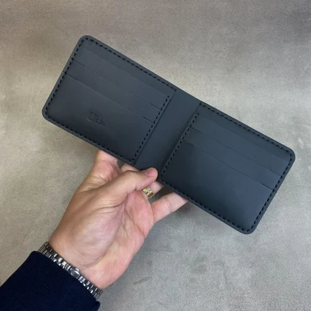 portofel din piele naturala deschis